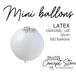 Ballons 12 cm Balloon Designer – Couleurs exclusives