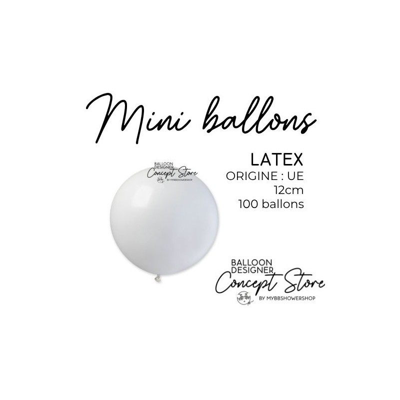 Ballons 12 cm Balloon Designer – Couleurs exclusives Ballons 12 cm Balloon Designer – Couleurs exclusives