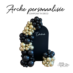 Formule déco personnalisée Ballons + Personnalisation 3D + Location Backdrop – Balloon Designer Concept Store