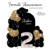 Formule déco personnalisée Ballons + Personnalisation 3D + Location Backdrop – Balloon Designer Concept Store