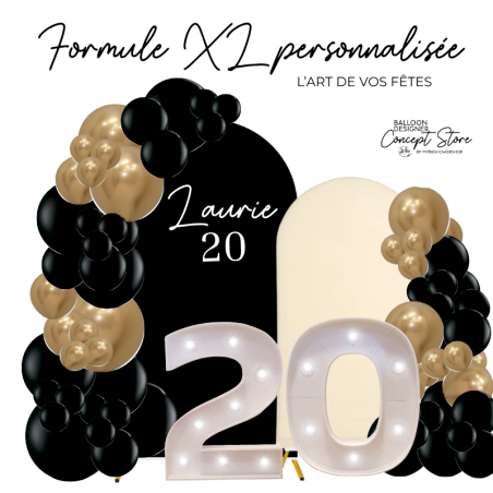 Formule Déco XXL – Ballons, Backdrops & Accessoires – Balloon Designer Concept Store