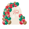 Photocall Noël et Flocons  Ballons + Personnalisation 3D + Location Backdrop – Balloon Designer Concept Store