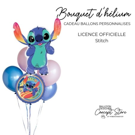 Bouquet de ballons Lilo & Stitch – Crée ton bouquet personnalisé à offrir