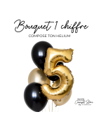 Bouquet 1 Ballon Chiffre